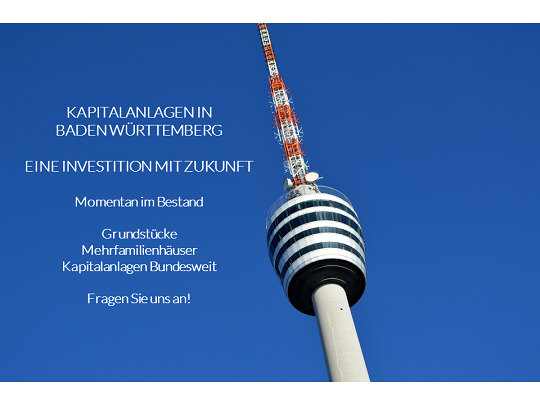 Kapitalanlagen in Baden-Württemberg